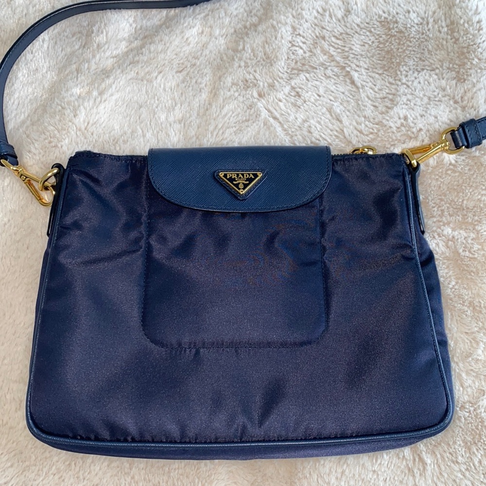 Prada Saffiano Nylon Crossbody